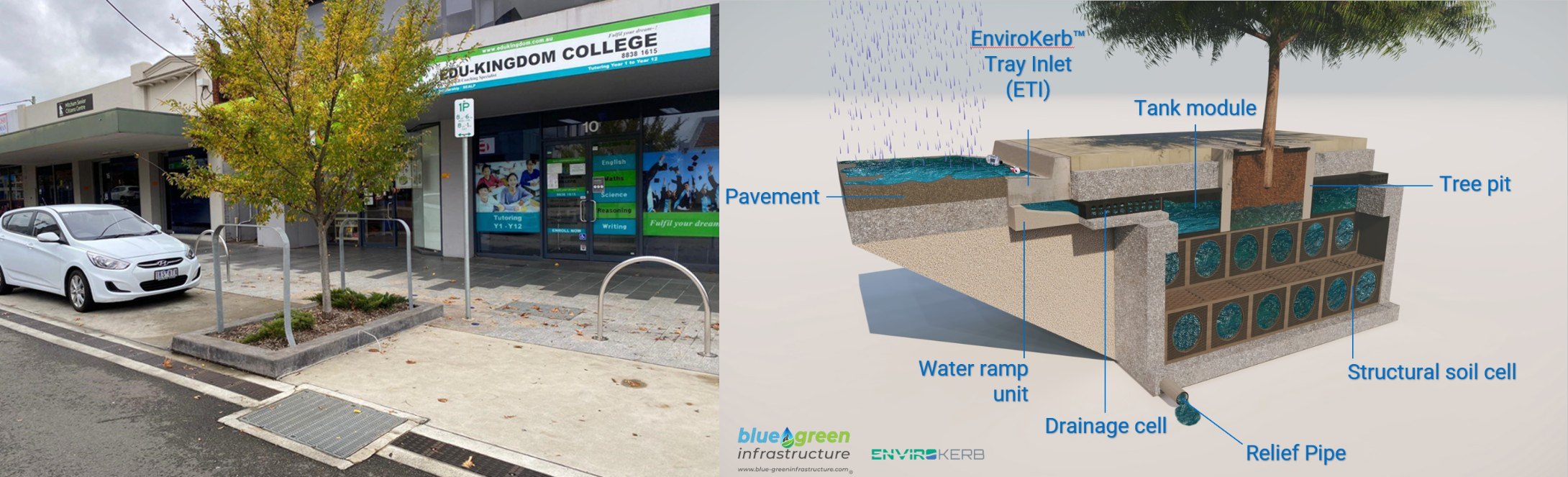 Structural Tree Pits The four TNS™ variants – Blue-Green Infrastructure